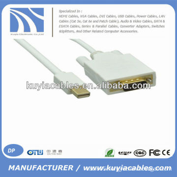 Mini DP to VGA Male Adapter Cable